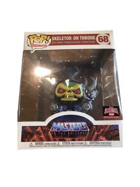 Funko Pop Masters of the Universe Skeletor on Throne Green Purple #68 Exclusive